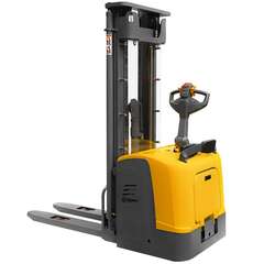 SMARTLIFT CDDK20 2 т 4,5 м 300 Ач Штабелер электрический самоходный с площадкой, Грузоподъемность: 2 тонны (2000 кг), Высота подъема вил, м.: 4.5 м купить по выгодной цене 100kwatt.ru