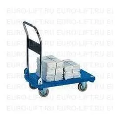 EURO-LIFT РР1/200, г/п 200 кг, резин. колес. Тележка платформенная купить по выгодной цене 100kwatt.ru