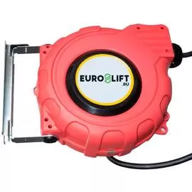 EURO-LIFT 315J Кабельный барабан (кабель: 4х2,5мм; 10м; резина), Длина кабеля: 10 м, Сечение кабеля: 4х2.5 мм² 