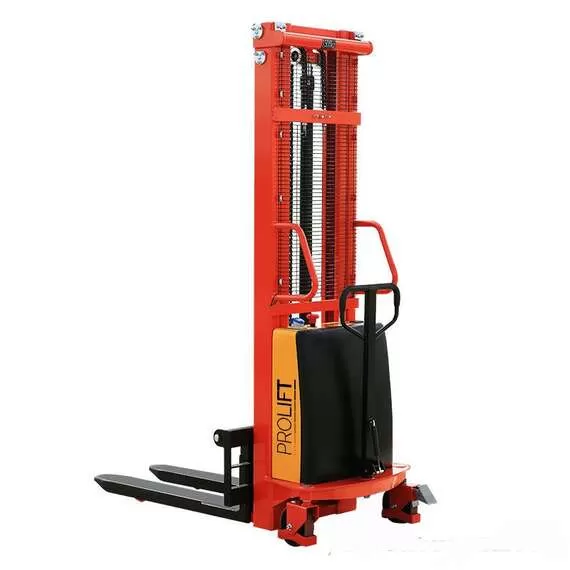 PROLIFT SPN 1025 1 т 2,5 м Штабелер гидравлический с электроподъемом в Екатеринбурге, Грузоподъемность: 1 тонна (1000 кг), Высота подъема вил, м.: 2.5 м купить по выгодной цене 100kwatt.ru