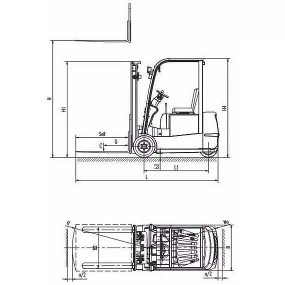 OXLIFT MPX 1535 3,5 м 1500 кг Мини электропогрузчик в Екатеринбурге, Грузоподъемность: 1.5 тонны (1500 кг), Высота подъема вил, м.: 3.5 м, Тип батареи: Кислотная, обслуживаемая купить по выгодной цене 100kwatt.ru