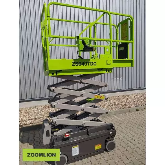 ZOOMLION ZS0407DC 240 кг 4,5 м Подъемник ножничный аккумуляторный в Екатеринбурге, Грузоподъемность: 240 кг, Высота подъема, м.: 4.5 м, Тип питания: аккумуляторные (DC), Напряжение: 12 В, Тип батареи: Кислотная, обслуживаемая купить по выгодной цене 100kwatt.ru