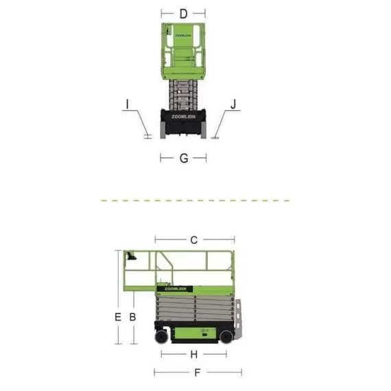 ZOOMLION ZS0808DC 230 кг 8 м Подъемник ножничный аккумуляторный в Екатеринбурге, Грузоподъемность: 230 кг, Высота подъема, м.: 8 м, Тип питания: аккумуляторные (DC), Напряжение: 12 В, Тип батареи: Кислотная, обслуживаемая купить по выгодной цене 100kwatt.ru