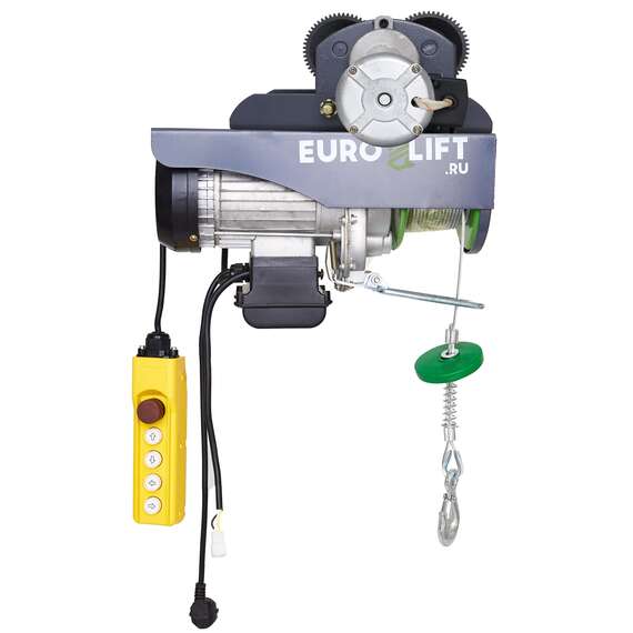 EURO-LIFT KX 500 250/500 кг 18/9 м Лебедка электрическая передвижная в Екатеринбурге купить по выгодной цене 100kwatt.ru