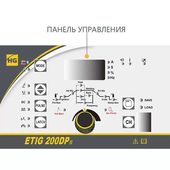 HUGONG ETIG 200DP III (cold tack) Аппарат аргонодуговой сварки в Екатеринбурге купить по выгодной цене 100kwatt.ru