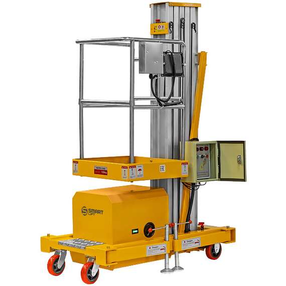 SMARTLIFT GTWY 6-100 (T) AC&DC 125 кг 6 м Подъемник одномачтовый несамоходный в Екатеринбурге купить по выгодной цене 100kwatt.ru