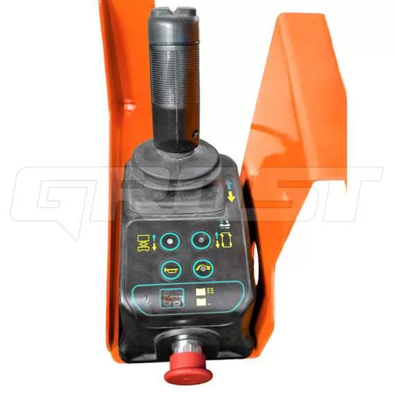 GROST SPX H230-14 230 кг 14 м Самоходный подъемник ножничного типа в Екатеринбурге, Грузоподъемность: 230 кг, Высота подъема, м.: 14 м, Тип питания: аккумуляторные (DC), Тип батареи: Кислотная, обслуживаемая купить по выгодной цене 100kwatt.ru