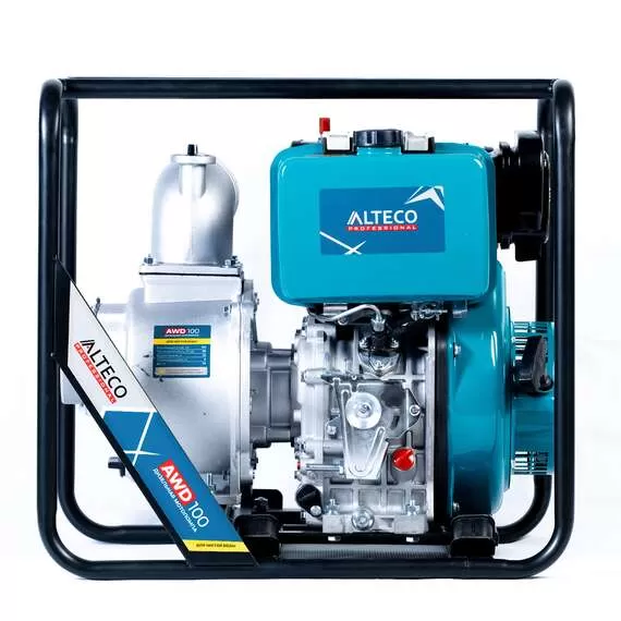 ALTECO AWD100 Professional Мотопомпа дизельная купить по выгодной цене 100kwatt.ru