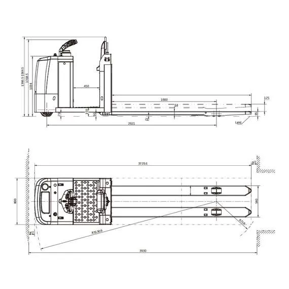 HANGCHA CJD25-AC2-L 2,5 т Подборщик заказов в Екатеринбурге, Грузоподъемность: 2.5 тонны (2500 кг), Высота подъема, м.: 125 мм, Длина вил: 1150 мм купить по выгодной цене 100kwatt.ru