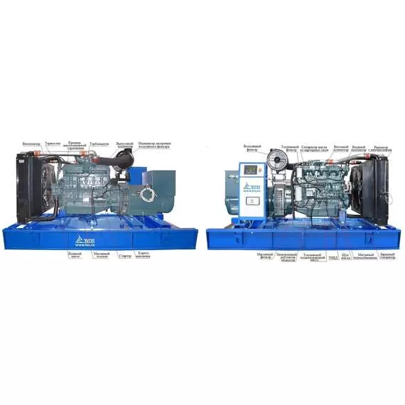 ТСС Prof DOOSAN TDO 330MC АД-240С-Т400-1РМ17 (Mecc Alte) Дизельный генератор в Екатеринбурге купить по выгодной цене 100kwatt.ru