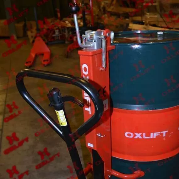 OXLIFT DT-250 Гидравлическая тележка для бочек 250 кг в Екатеринбурге купить по выгодной цене 100kwatt.ru